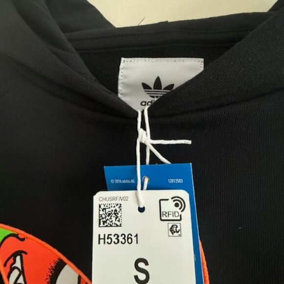 Adidas jeremy scott cropped hoodie NWT - Picture 7 of 7